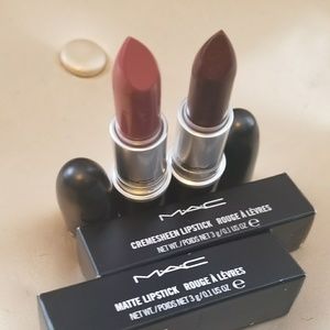 BNIB Bundle of 2  MAC lipsticks!!! Gorgeous!